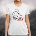 Koszulka termoaktywna "Tylko Burak śmieci w Górach" DAMSKA