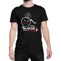 Koszulka "Tylko Burak śmieci w Górach" MĘSKA