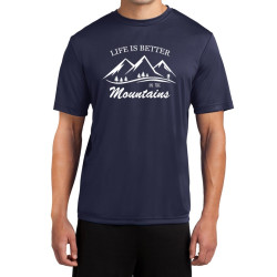 Koszulka termoaktywna "Life is better in the mountains" MĘSKA