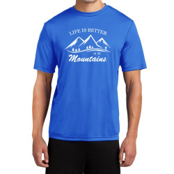 Koszulka termoaktywna "Life is better in the mountains" MĘSKA