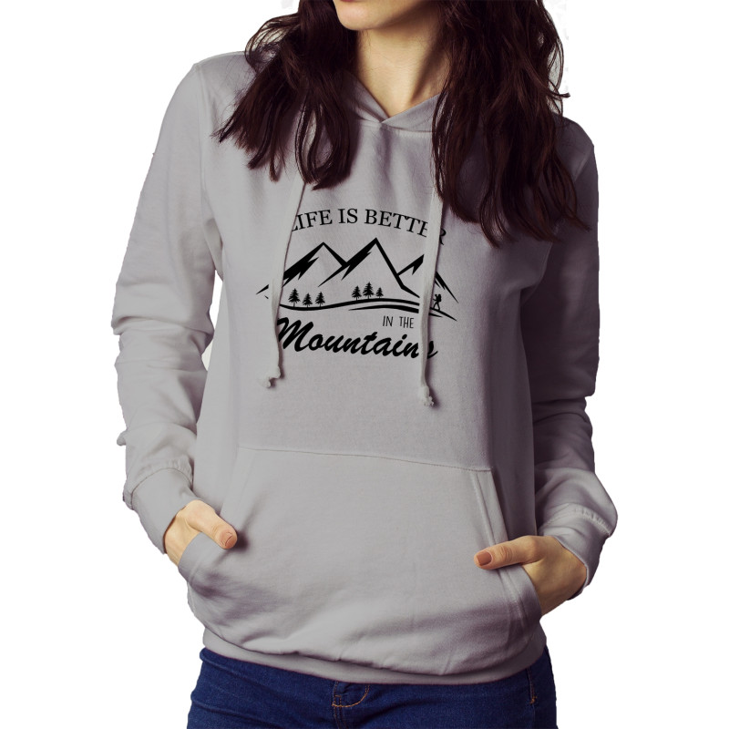 Bluza "LIFE IS BETTER IN THE MOUNTAINS" damska
