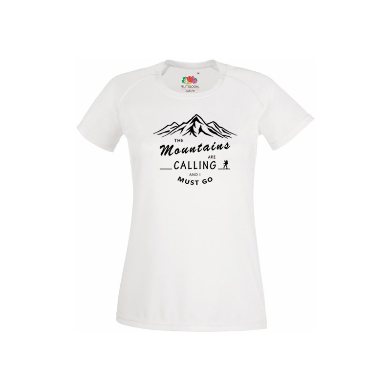 Koszulka termoaktywna "Mountains Calling" DAMSKA