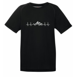 Koszulka termoaktywna "Górskie EKG" DZIECIĘCA